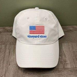 Vineyard Vines American Flag Performance Hat